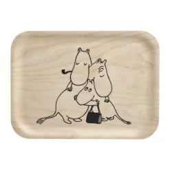 Moomin 80 tray 20x27 cm, Birch