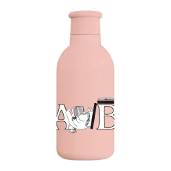 Moomin ABC thermos bottle 0.5 L, Moomin salmon