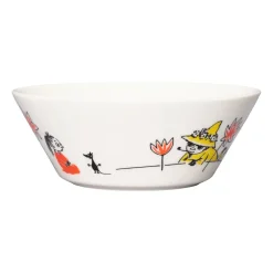 Moomin Arabia x Red Cross Moomin bowl ABC Snufkin, Ø15 cm
