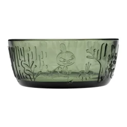 Moomin bowl 35 cl, Pine green