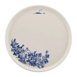 Moomin Haru plate Ø25 cm, Blue-white