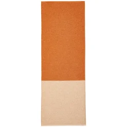 Moor rug cream (cream white-terracotta), 70x200 cm