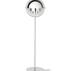 Multi-Lite floor lamp, Chrome-chrome