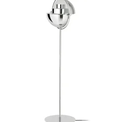 Multi-Lite floor lamp, Chrome-chrome