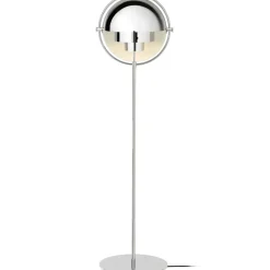 Multi-Lite floor lamp, Chrome-chrome
