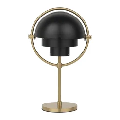 Multi-Lite portable lamp, Black semi matte-brass