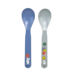 Mumin Festligheter spoon 2-pack, Grey-blue