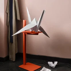 Museum side table, Dark brown