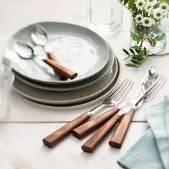 Nature fork, natural wood