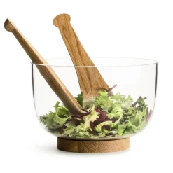 Nature salad set, oak