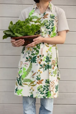 Ängsö island apron, Multi-beige