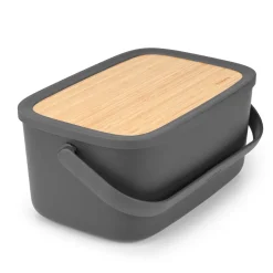 Nic bread box, dark grey
