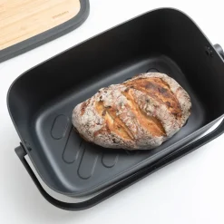 Nic bread box, dark grey