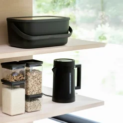 Nic bread box, dark grey