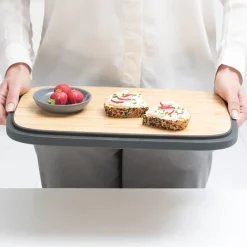 Nic bread box, dark grey