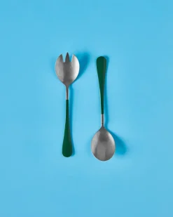 Nicolas Vahé salad servers 2 pcs, Green
