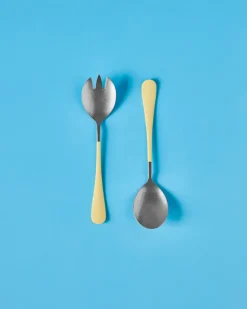 Nicolas Vahé salad servers 2 pcs, Yellow
