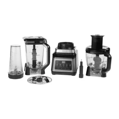 Ninja BN800 3-in-1 food processor & blender with Auto-iQ, Black