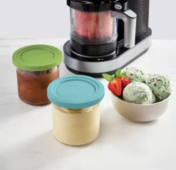 Ninja CREAMi 2 extra cups 709 ml for NC501EU, Pink/Yellow
