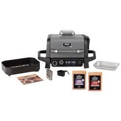 Ninja Woodfire OG701 7-in-1 electric grill 46x46 cm, Black