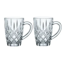 Noblesse tea mug 35 cl 2-pack, Clear