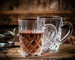 Noblesse tea mug 35 cl 2-pack, Clear