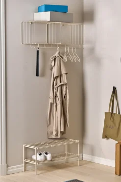 Nod shoe rack 80x30x37 cm, Beige