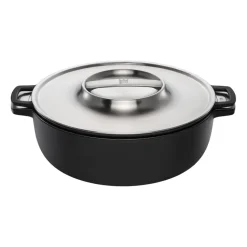 Norden Grill Chef casserole cast iron-stainless steel, Ø30 cm