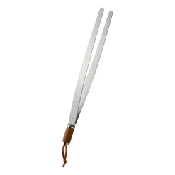 Norden grill tongs, Stainless steel-birch