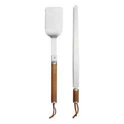 Norden grillverk fabric 2 pieces, Stainless steel-birch