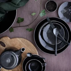 Nordic Coal tea cup and saucer, 5.8 cm
