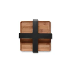 Nordic Kitchen bamboo napkin holder, 19x19 cm