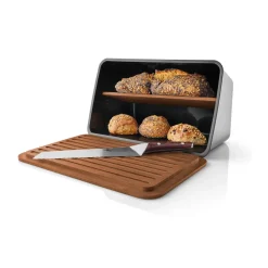 Nordic kitchen bread box, Black