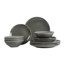 Nordic Rain dinner set, 12 pieces