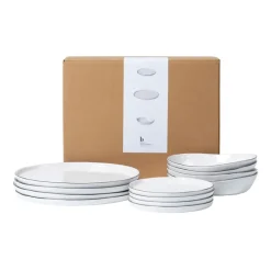 Nordic Salt dinner service set, 12 pieces