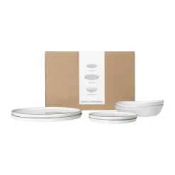 Nordic Salt dinner set for two, 6 pieces