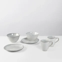 Nordic Sand breakfast set for two, 6 pieces