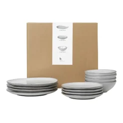 Nordic Sand dinner service set, 12 pieces