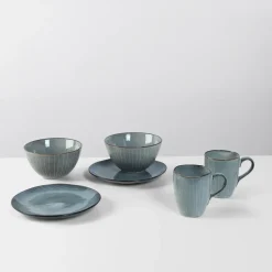 Nordic Sea breakfast set for two, 6 pieces