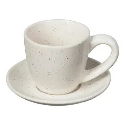 Nordic Vanilla espresso cup with saucer 5 cl, Cream