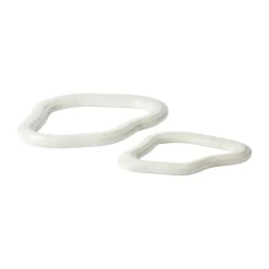 Nordic Vanilla pot stand, 19x25 cm