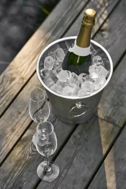 Nordwik champagne bucket, Stainless steel