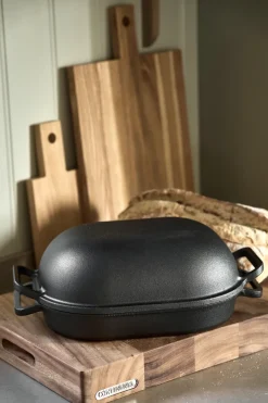 Nordwik levain bread mold XL 39x26 cm, Black