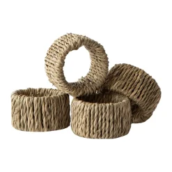 Nori napkin ring 4-pack, Natural