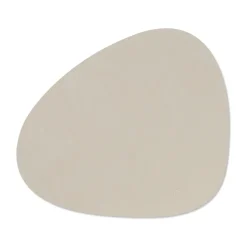 Nupo place mat curve M, Oyster white