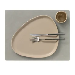 Nupo placemat square L, light grey