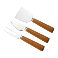 Oleda cheese knives 3 pcs, Nature