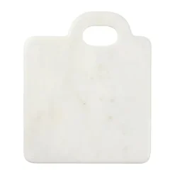 Olina cutting board 26x30 cm, White marble
