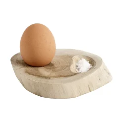 Organic egg cup 4-pack, Nature