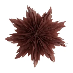 Oslo advent star Ø44 cm, Red ochre